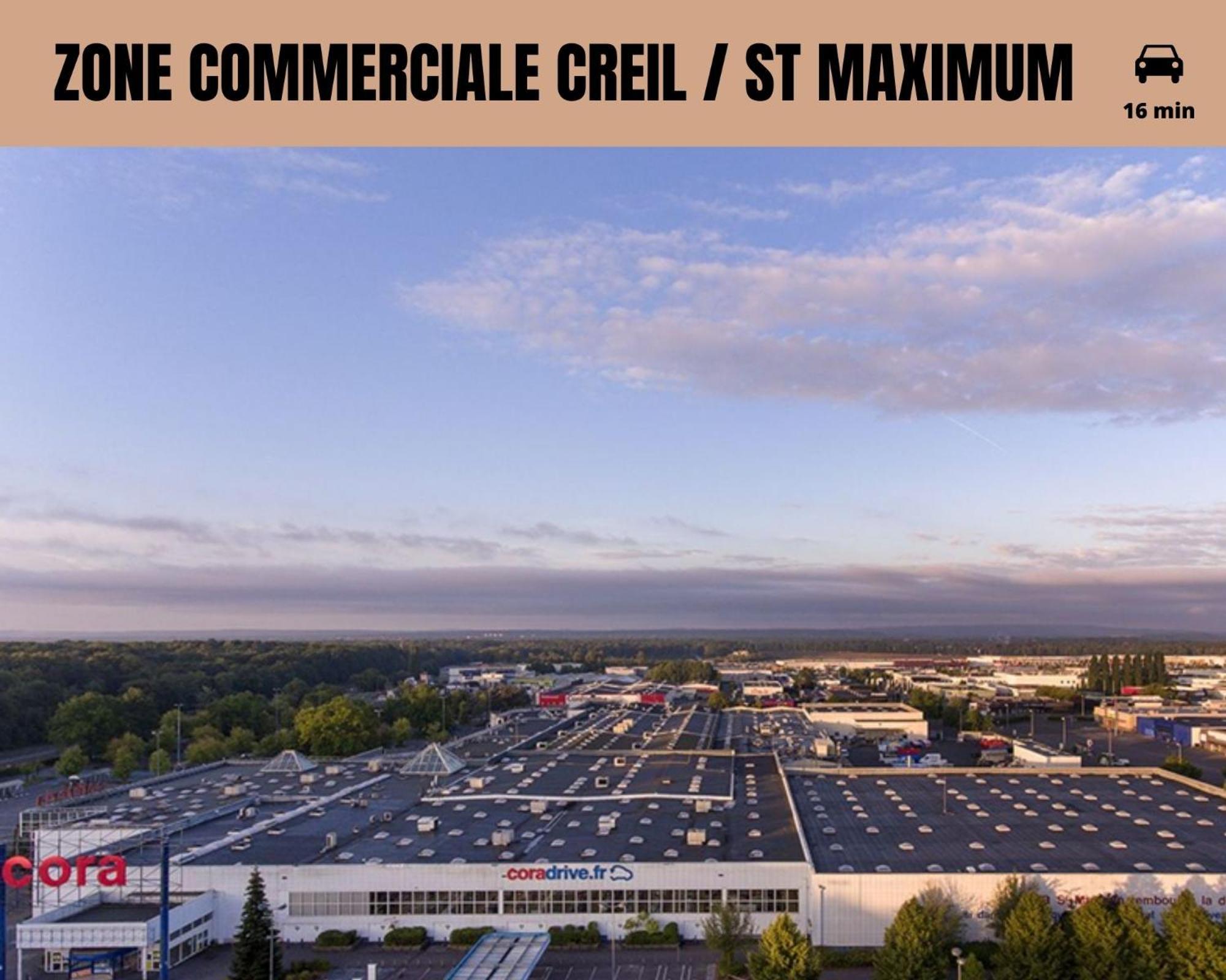Le Cocon Forestier - Proche Aeroport Beauvais, Chantilly, Foret De Hez-Froidmont, Parking Public Gratuit, Wifi & Netflix Clermont  Extérieur photo