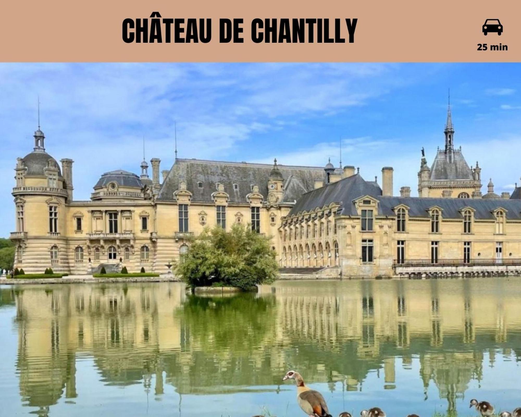 Le Cocon Forestier - Proche Aeroport Beauvais, Chantilly, Foret De Hez-Froidmont, Parking Public Gratuit, Wifi & Netflix Clermont  Extérieur photo